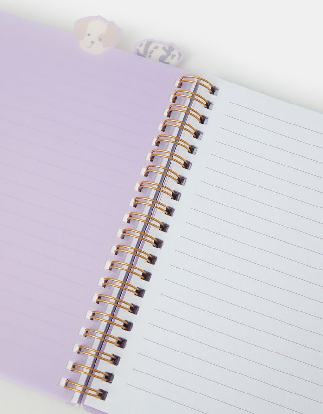 Girls Dog Organiser Notebook, , large