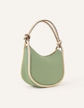 Knot Piped Shoulder Bag, , large