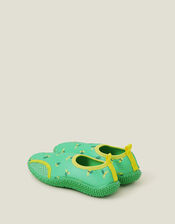 Girls Banana Swim Shoes, Green (GREEN), large