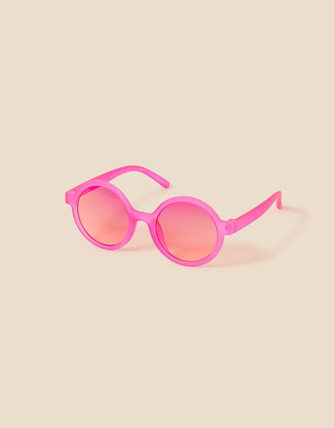 Kids Rounded Sunglasses with Protective Case, , large