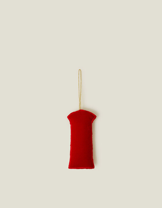 Embellished Phone Box Christmas Tree Decoration, , large