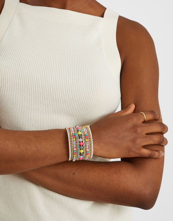 Beaded Cuff Bracelet, , large