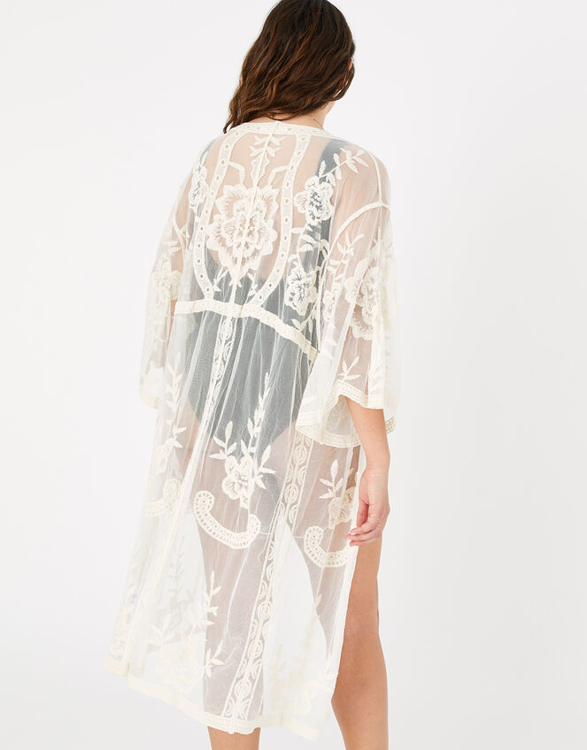 Jaki Lace Kimono, Cream (CREAM), large