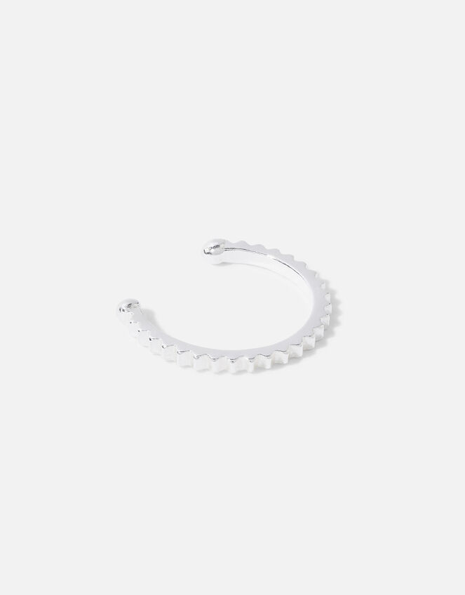 Sterling Silver Rigid Ear Cuff, , large