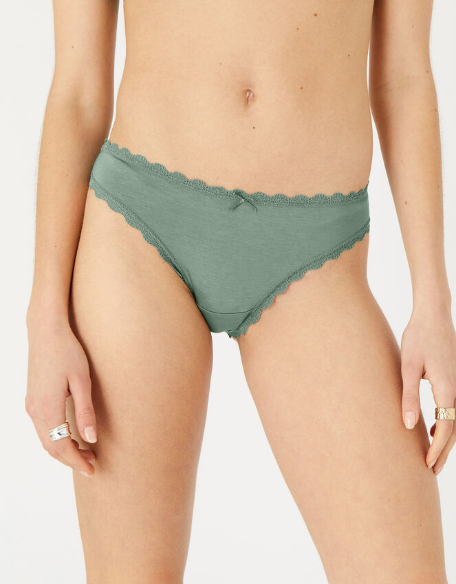 Lace Trim Brief Multipack, Multi (ASSORTED), large