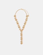 Flower Lariat Necklace, , large