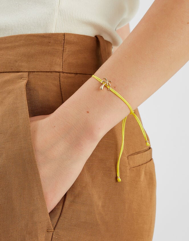 Palm Charm Cord Bracelet, , large