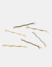 6-Pack Wiggle Hair Slides, , large