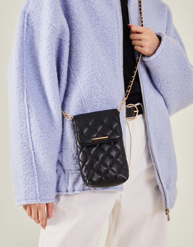 Quilted Phone Bag, , large