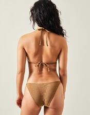 Shimmer Bikini Bottoms, Gold (GOLD), large