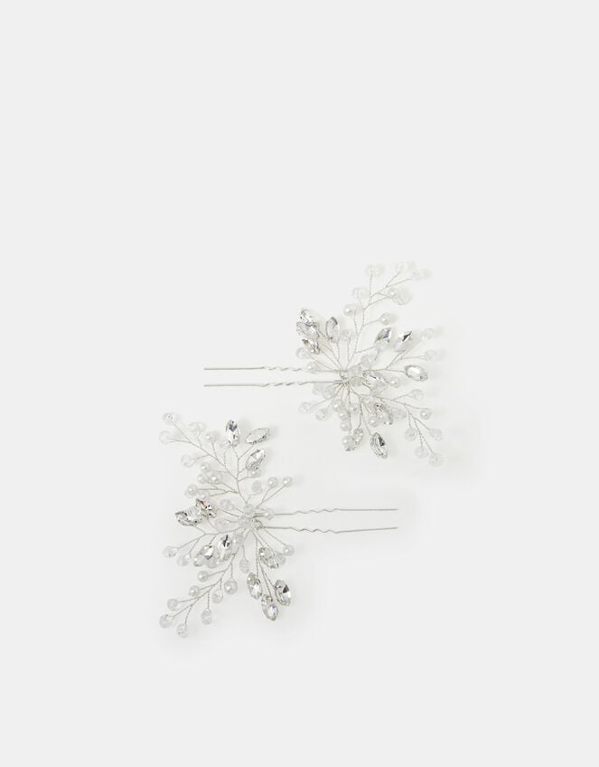 2-Pack Pearl Hair Pins, , large