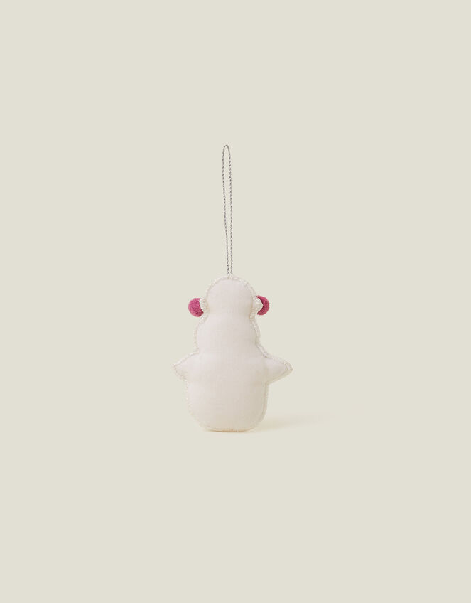 Happy Snowman Hanging Decoration, , large