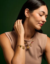 Stainless Steel Heart Charm Bracelet, , large