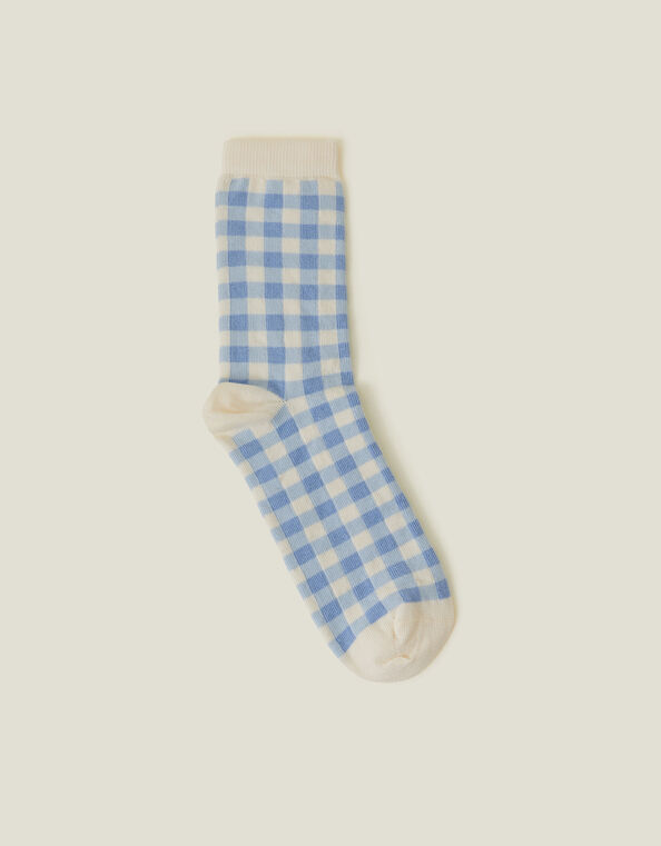 Gingham Socks, , large