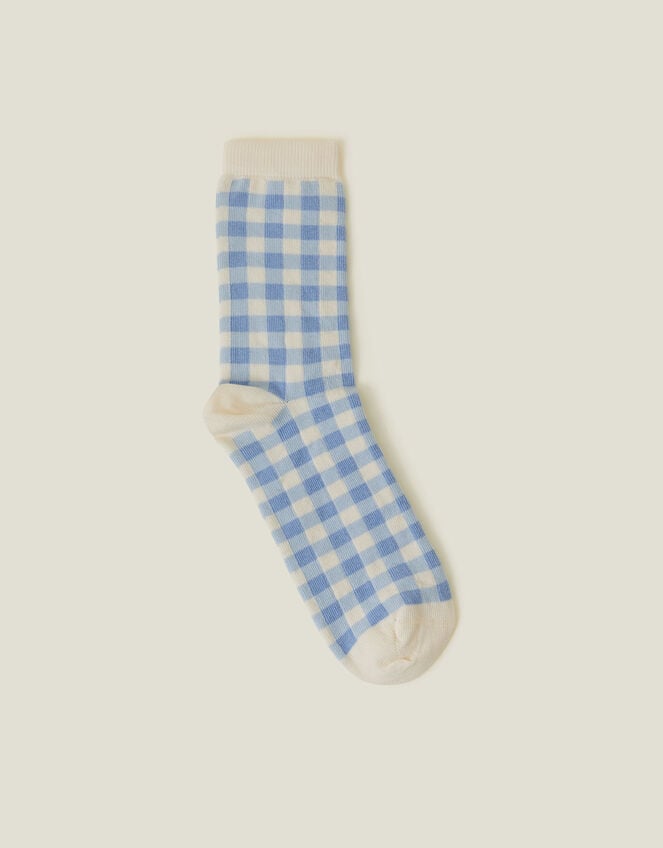 Gingham Socks, , large