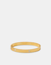 Stainless Steel Stone Bangle, , large