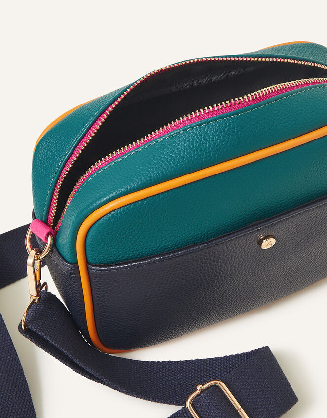 Colour Block Camera Bag, , large