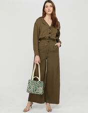 Mini Animal Structured Tote Bag, , large