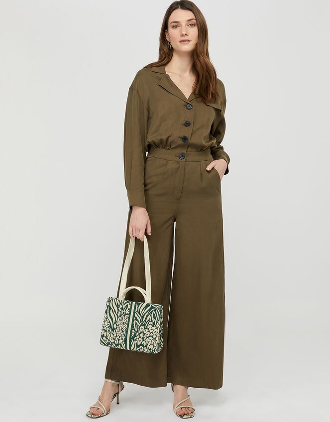 Mini Animal Structured Tote Bag, , large
