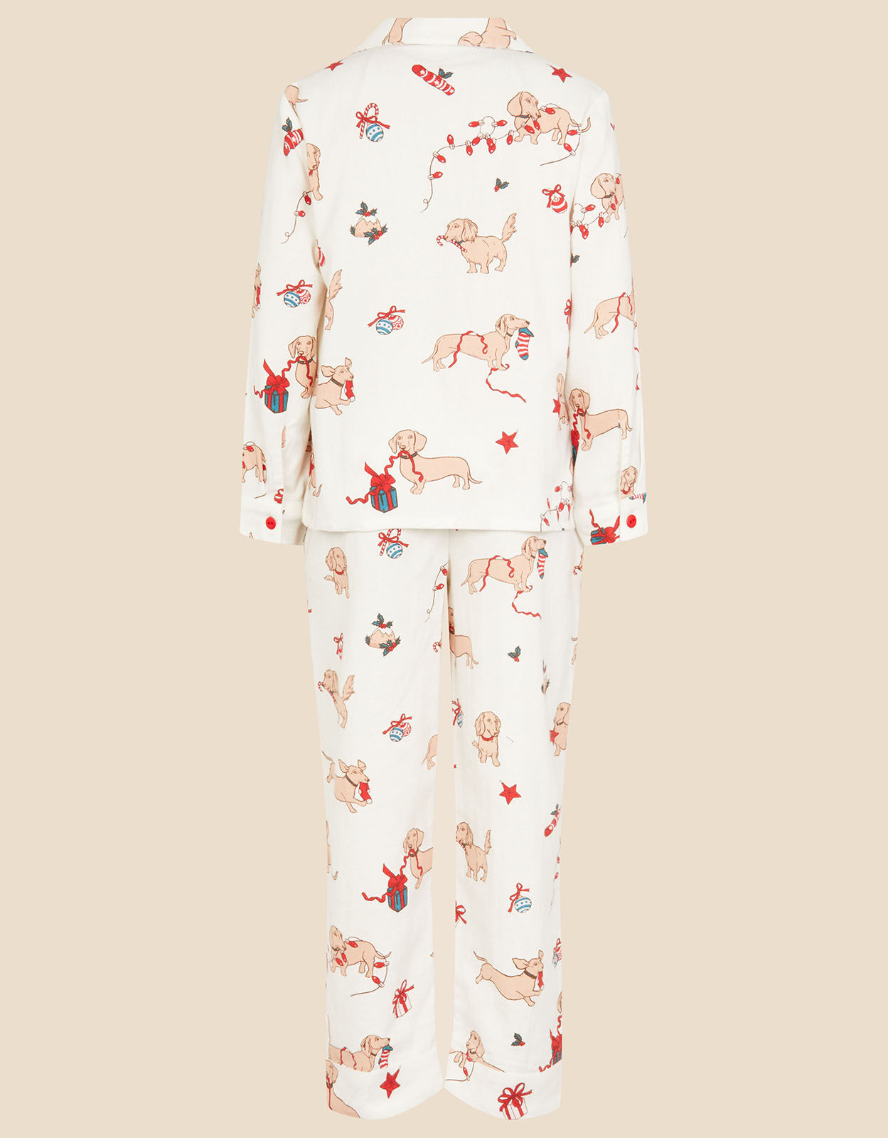 Sausage dog sales christmas pjs