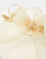 Large Crin Fascinator, Natural (CHAMPAGNE), large