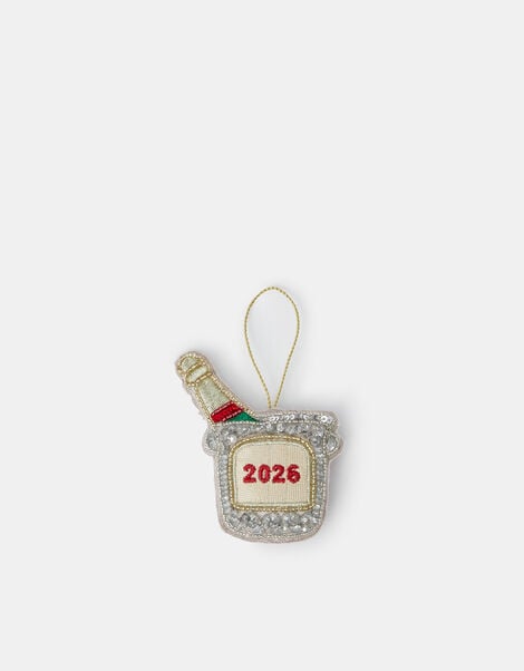 2026 Champagne Christmas Tree Decoration, , large