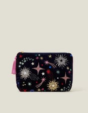 Large Embellished Star Pouch, , large