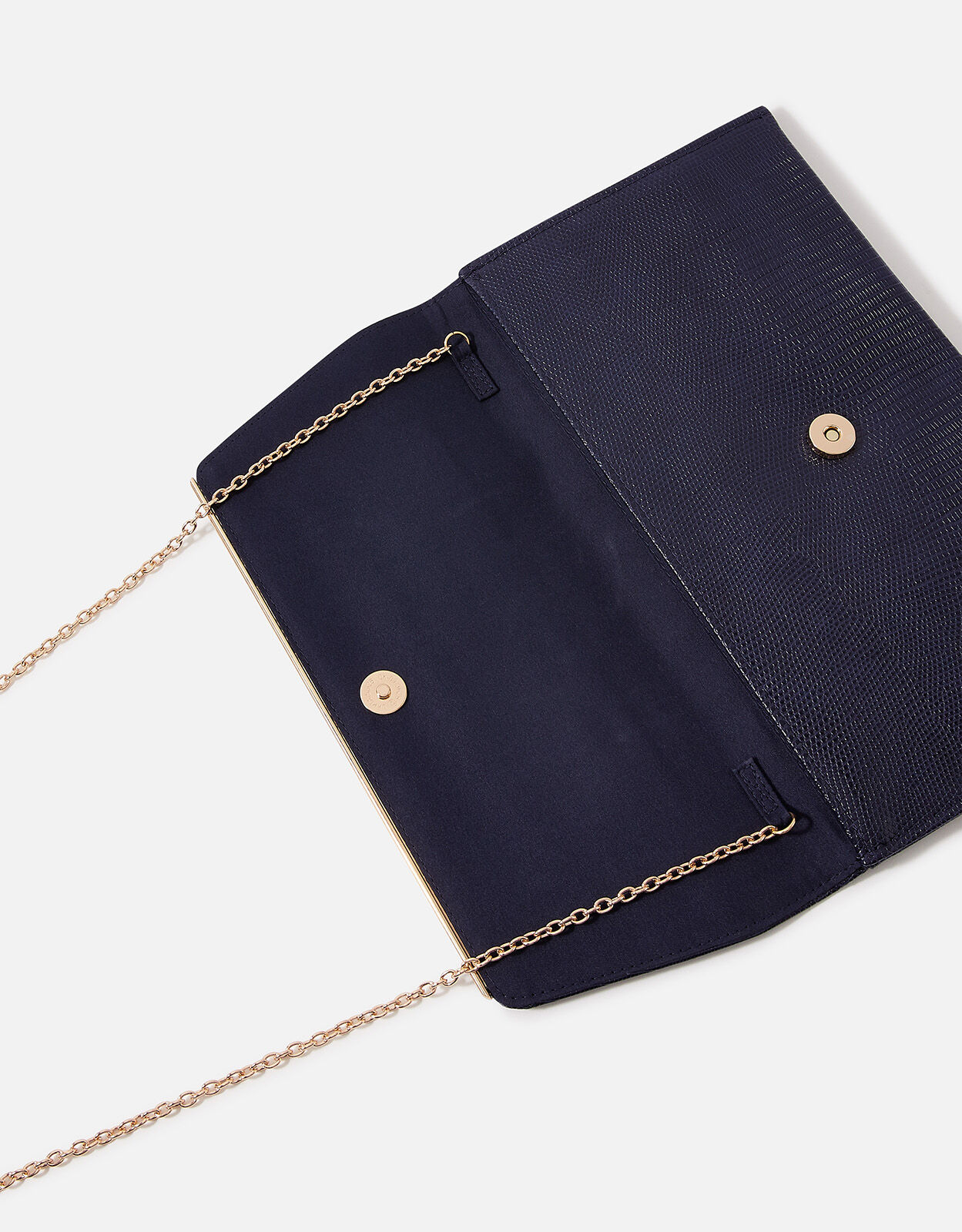 Navy clutch on sale bag new look