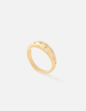 Gold-Plated Chunky Star Ring, Gold (GOLD), large