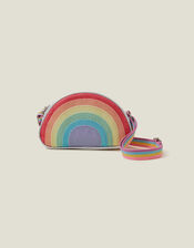 Girls Rainbow Cross-Body Bag, , large
