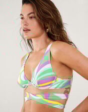 Swirl Bikini Top, Multi (BRIGHTS-MULTI), large