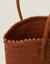 Woven Shoulder Bag, , large