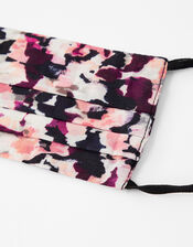 Petal Print Face Covering in Pure Cotton, , large