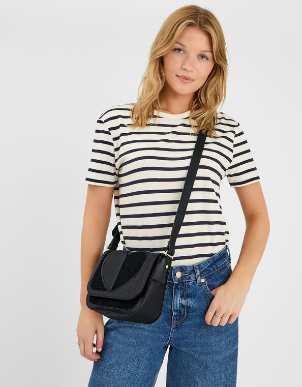 Heart Patch Crossbody Bag, , large