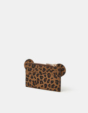 Leopard Print Teddy Card Holder, , large