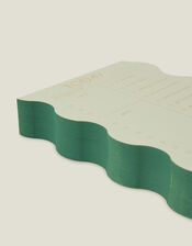 Designworks Ink Wiggle Daily Notebook, Green (GREEN), large