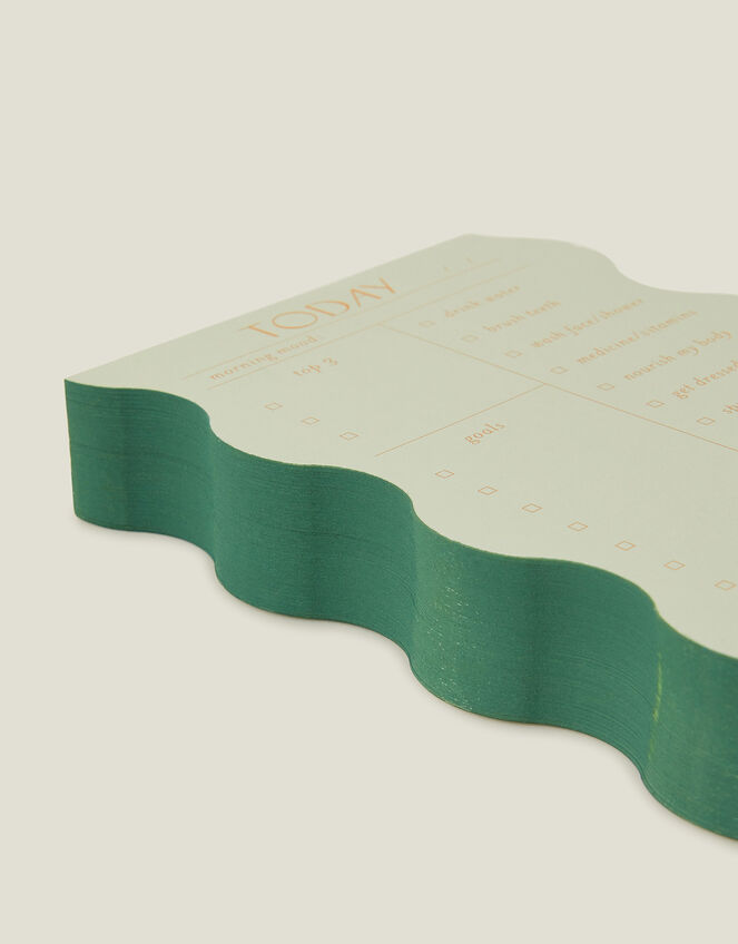 Designworks Ink Wiggle Daily Notebook, Green (GREEN), large