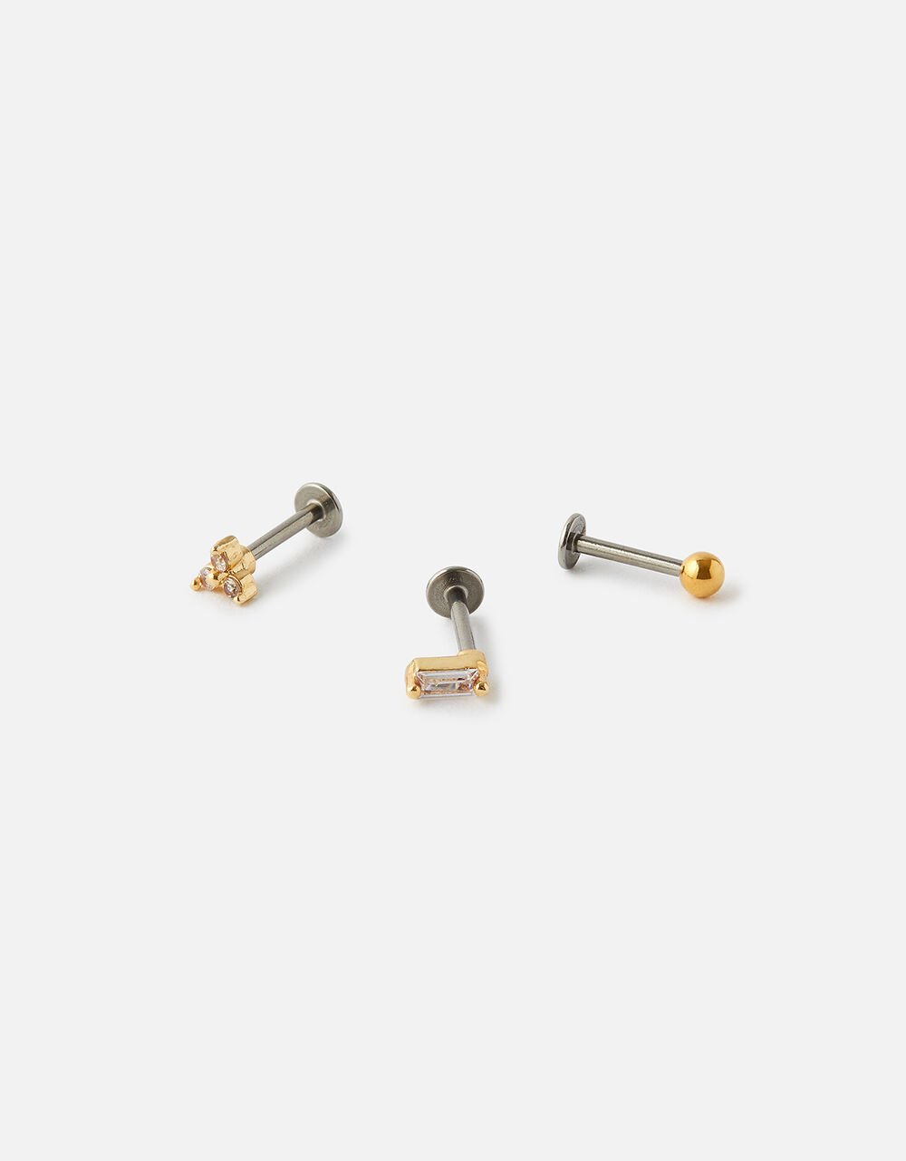 Crystal FlatBack Stud Set Earrings Accessorize UK