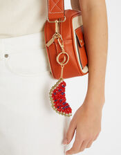 Watermelon Beaded Bag Charm, , large