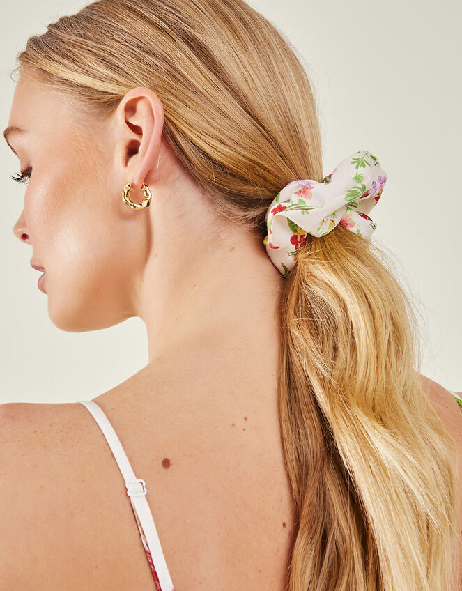 Floral Scrunchie, , large