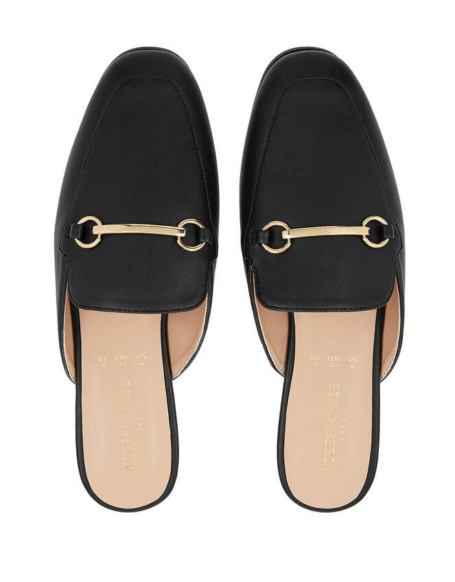 Backless Loafers, Black (BLACK), large
