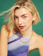 14ct Gold-Plated Ball Chain Necklace, , large