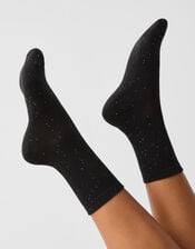 Sequin Embellished Socks, , large