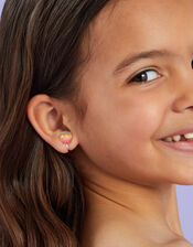 5-Pack Girls Ice Cream Clip-On Earrings, , large