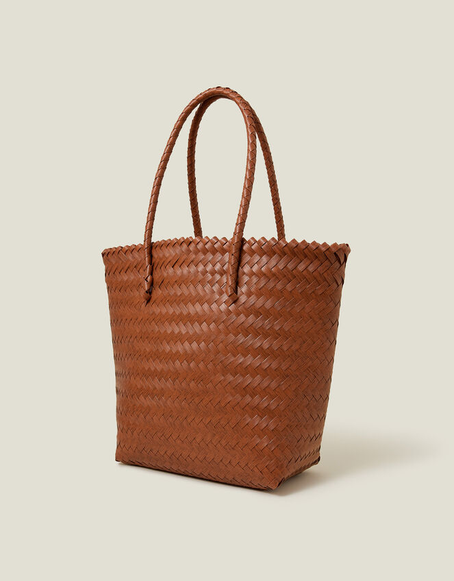 Woven Shoulder Bag, , large