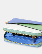 Colourblock Zip-Around Purse, , large