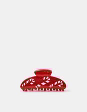 Candy Cane Glitter Claw Clip, , large