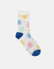 Sun Beam Socks Ivory, , large