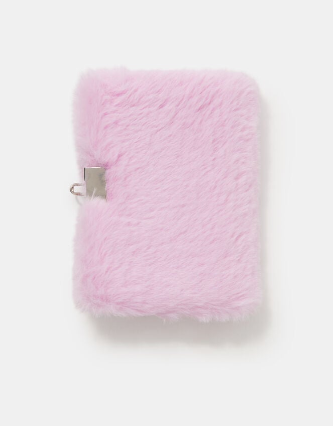 Girls Fluffy Capybara Lockable Journal, , large