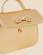 Kids Pearl Bow Bag, , large